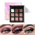 4 Smoky Warm Color Eye Shadows Glitter Makeup Nature Nude Earth Tone Waterproof Beauty Cosmetics High Pigment Powder Pallet